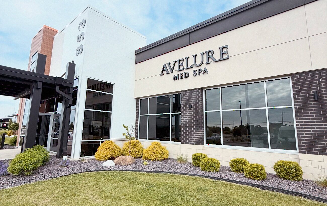 An Avelure Med Spa studio exterior